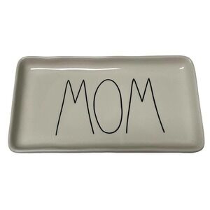 𝅺RAE Dunn MOM Ceramic Trinket/Jewelry Tray Farmhouse‎ Gift